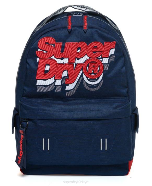 erkekler Superdry Donanma jacky montana sırt çantası NNTB1860
