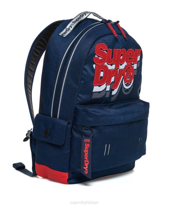 erkekler Superdry Donanma jacky montana sırt çantası NNTB1860