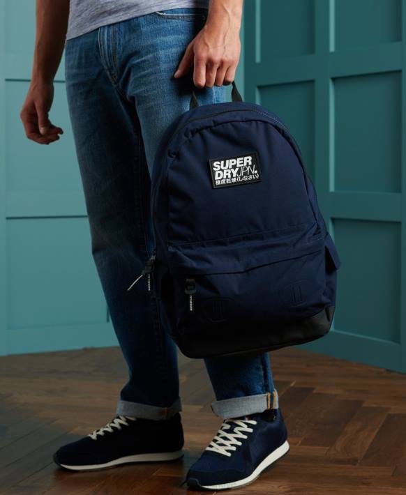 erkekler Superdry Donanma klasik montana sırt çantası NNTB1856
