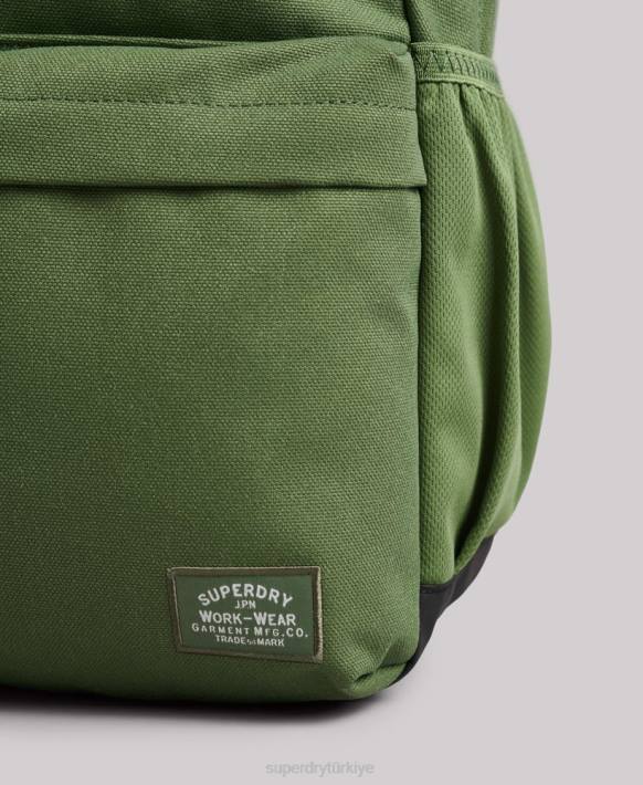 erkekler Superdry haki temel montana sırt çantası NNTB1745