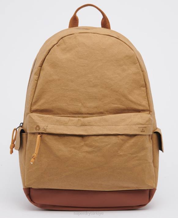erkekler Superdry kahverengi saf montana sırt çantası NNTB6432