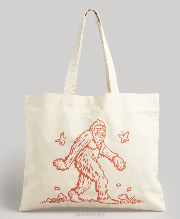 erkekler Superdry çıplak grafik alışveriş çantası NNTB1732