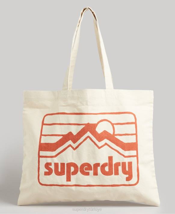 erkekler Superdry çıplak grafik alışveriş çantası NNTB1732