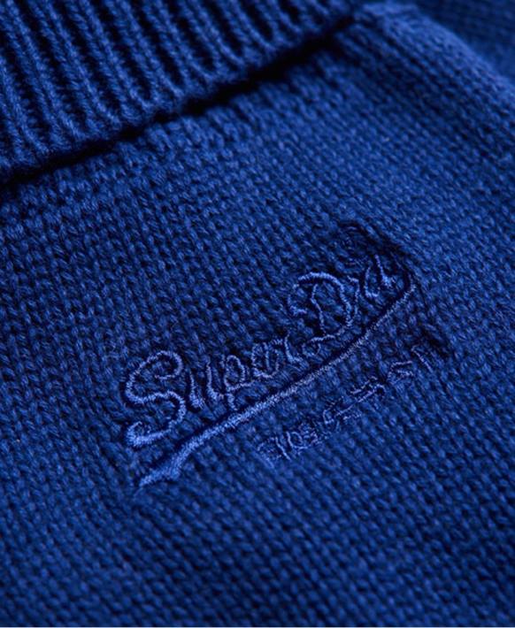 erkekler Superdry mavi eski logo klasik eldiven NNTB1800