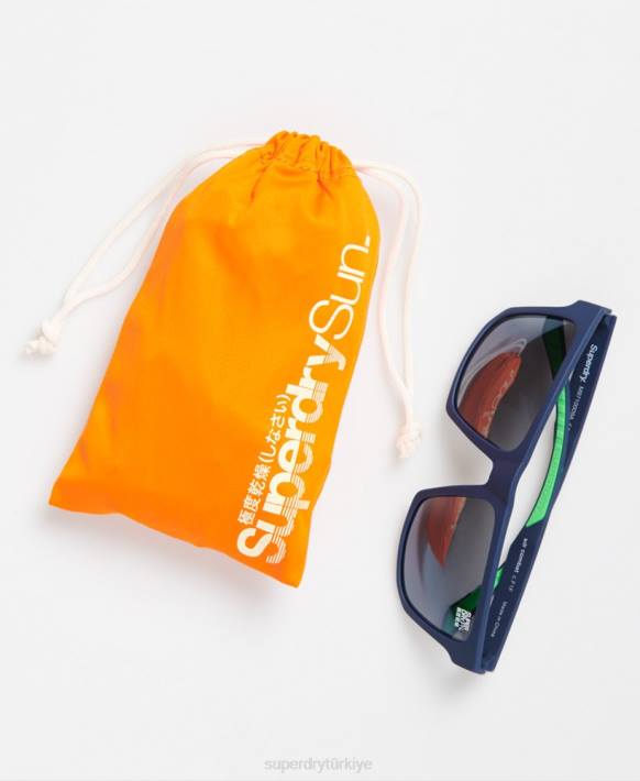 erkekler Superdry Donanma sdr savaş güneş gözlüğü NNTB1848