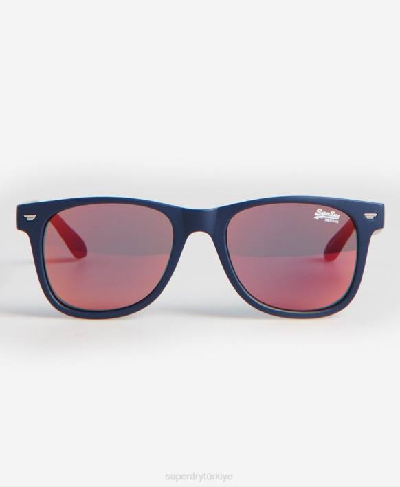 erkekler Superdry Donanma sdr superfarer güneş gözlüğü NNTB1804