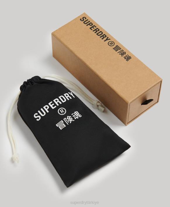 erkekler Superdry kahverengi sdr izci güneş gözlüğü NNTB76
