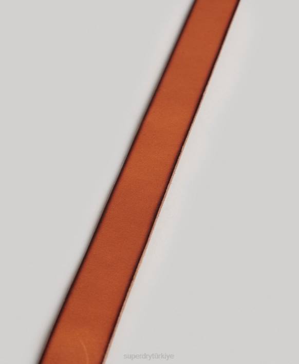 erkekler Superdry bronzlaşmak rozetli kemer NNTB1844