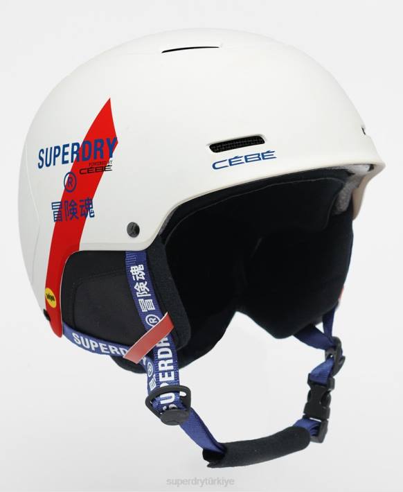 erkekler Superdry beyaz cebe pow mips kask NNTB1396