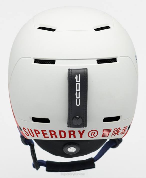erkekler Superdry beyaz cebe pow mips kask NNTB1396