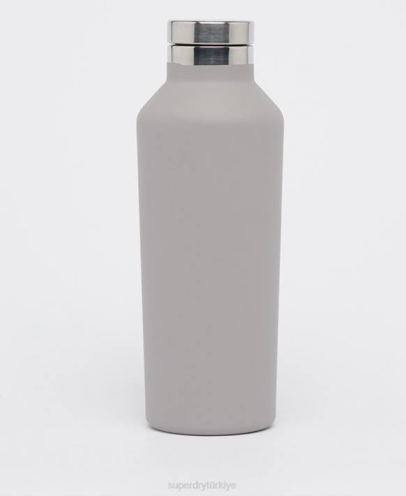 erkekler Superdry gri eğitim çelik şişe NNTB1828
