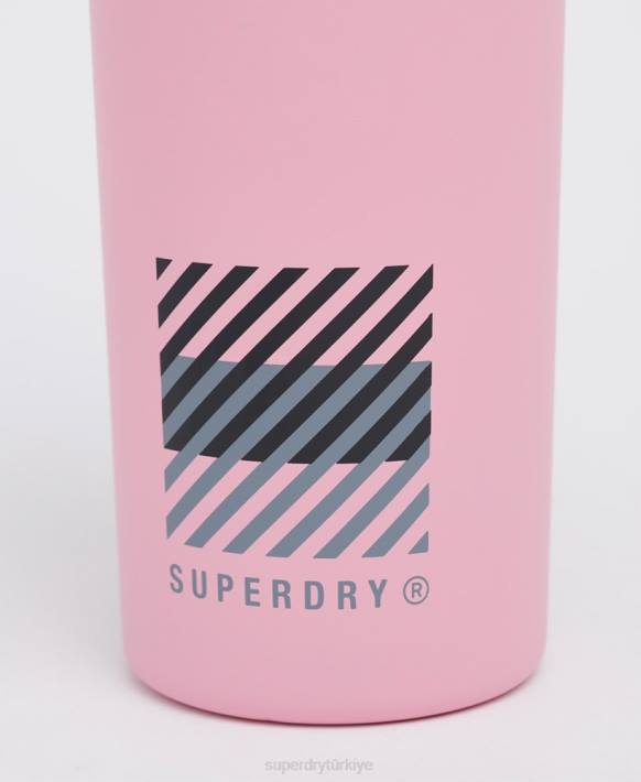erkekler Superdry pembe eğitim çelik şişe NNTB5375