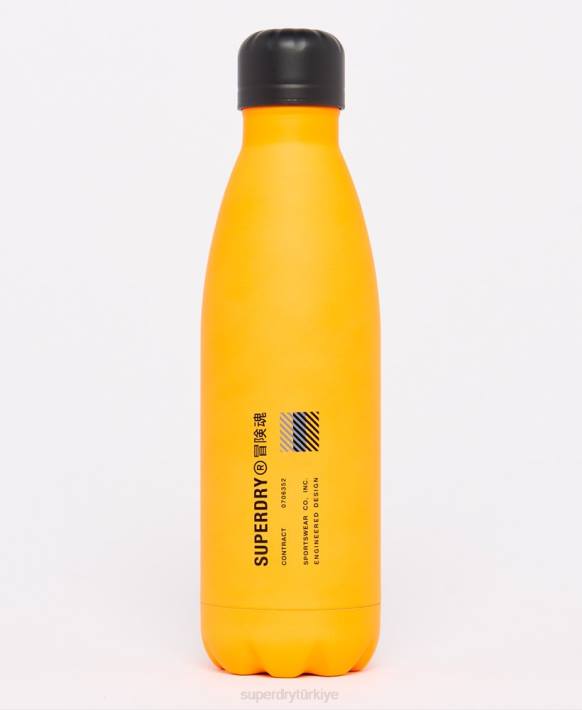 erkekler Superdry turuncu spor çelik şişe NNTB5408