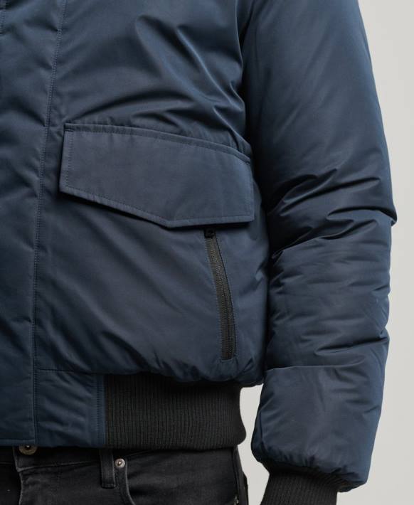 erkekler Superdry Donanma everest bombacı ceketi NNTB4500