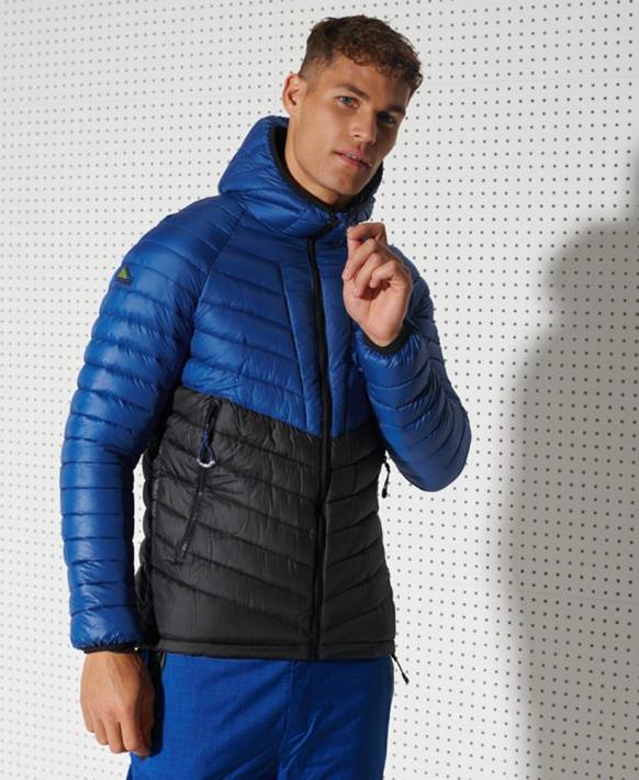 erkekler Superdry Donanma temiz pro izolatör ceketi NNTB4634