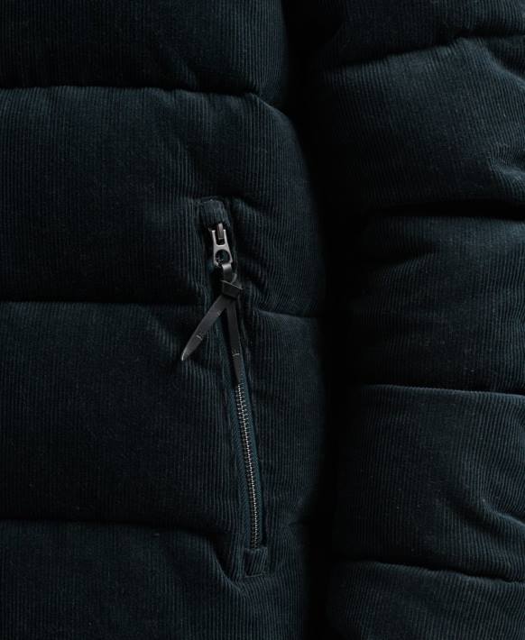 erkekler Superdry Donanma vintage retro kordon kirpi ceket NNTB4698