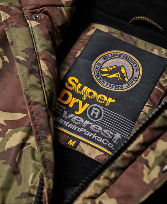 erkekler Superdry haki everest bombacı ceketi NNTB4708