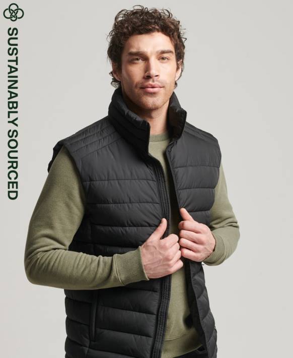 erkekler Superdry siyah stüdyo fuji jile NNTB4651