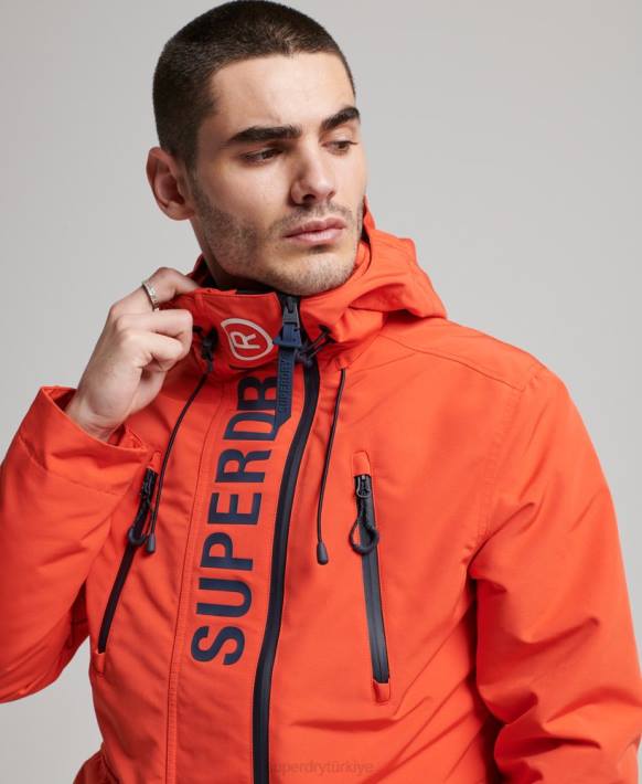erkekler Superdry turuncu nihai sd rüzgarlık ceketi NNTB998