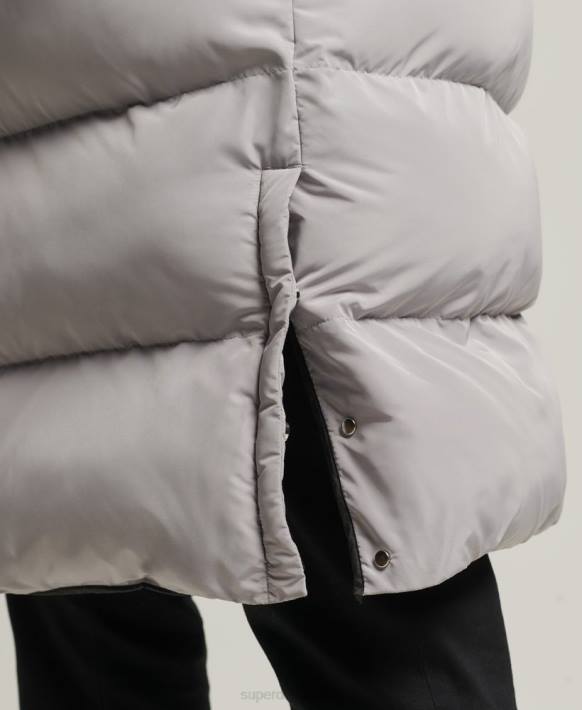 erkekler Superdry açık gri uzun çizgili nevresim NNTB1124