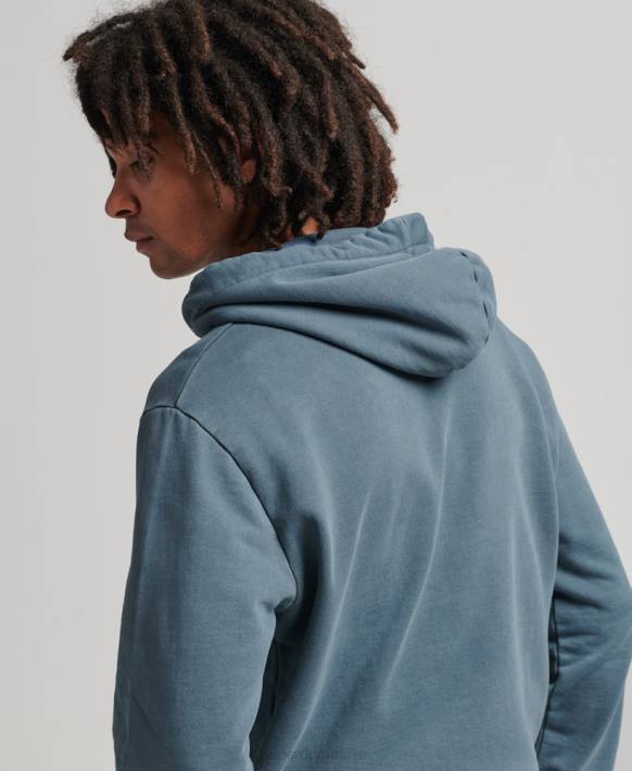 erkekler Superdry Donanma atletik kulübü kapşonlu NNTB5225