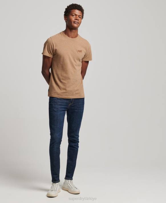 erkekler Superdry mavi eski sıska kot NNTB1216