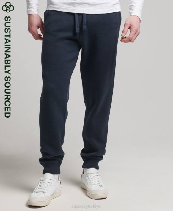 erkekler Superdry Donanma organik pamuklu stüdyolar temel koşu ayakkabısı NNTB6395