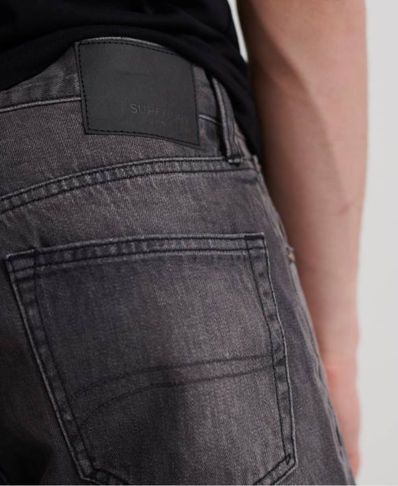 erkekler Superdry siyah 05 conor konik şort NNTB370