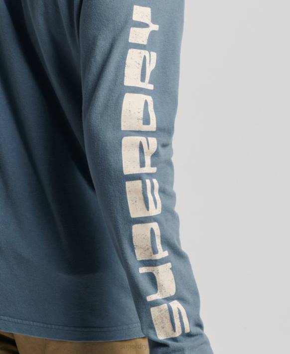 erkekler Superdry mavi şekillendiriciler ve yapımcılar üst NNTB1545