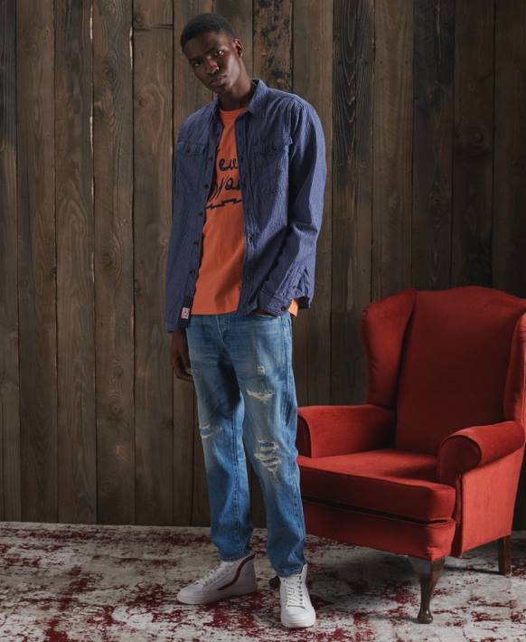 erkekler Superdry yeşil sınırlı sayıda kuru kolej tişörtü NNTB4908
