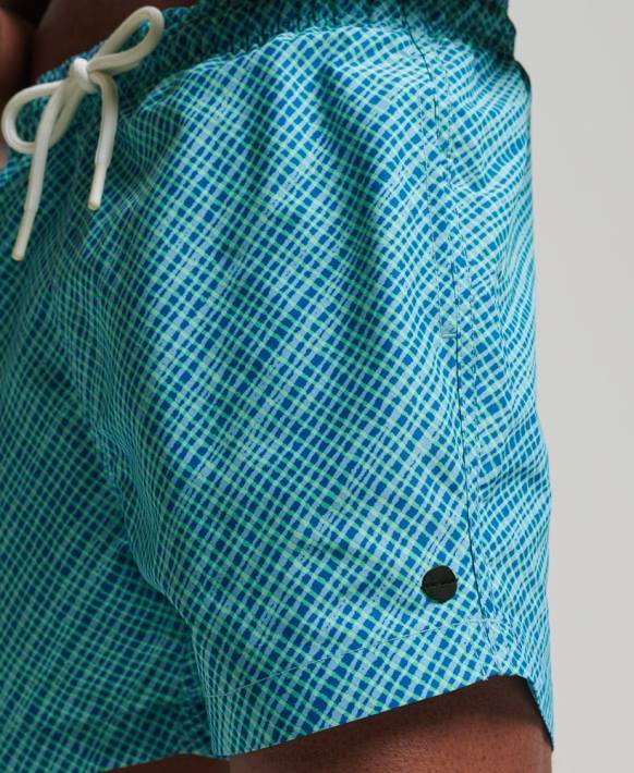 erkekler Superdry açık mavi stüdyolar geri dönüştürülmüş yüzme şortu NNTB443