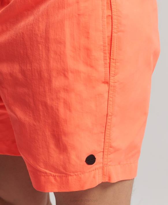 erkekler Superdry mercan stüdyolar geri dönüştürülmüş yüzme şortu NNTB436