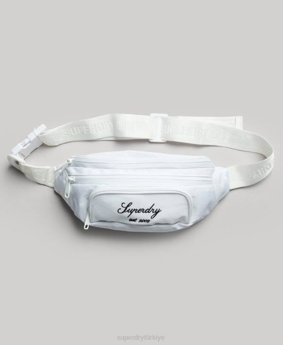 kadınlar Superdry beyaz klasik çoklu bumbag NNTB1692