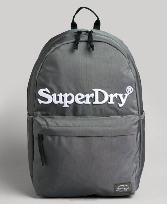 kadınlar Superdry haki grafik montana sırt çantası NNTB1665