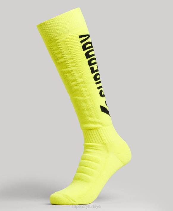 kadınlar Superdry çok kar çorabı ikili paket NNTB4110