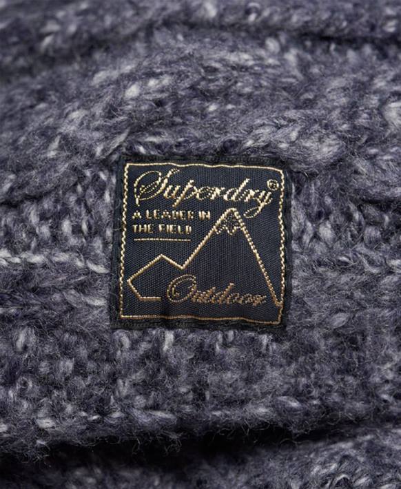 kadınlar Superdry Donanma tüvit kablo snood NNTB4302