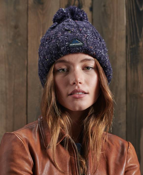 kadınlar Superdry Donanma gracie kablolu bere NNTB4320