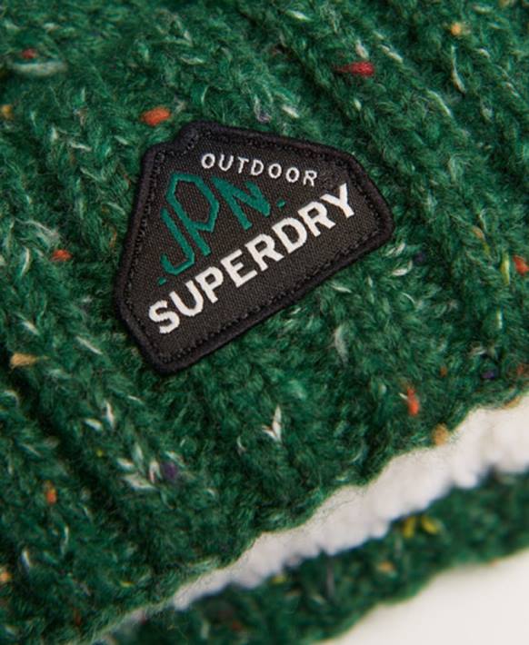 kadınlar Superdry yeşil gracie kablolu bere NNTB4321