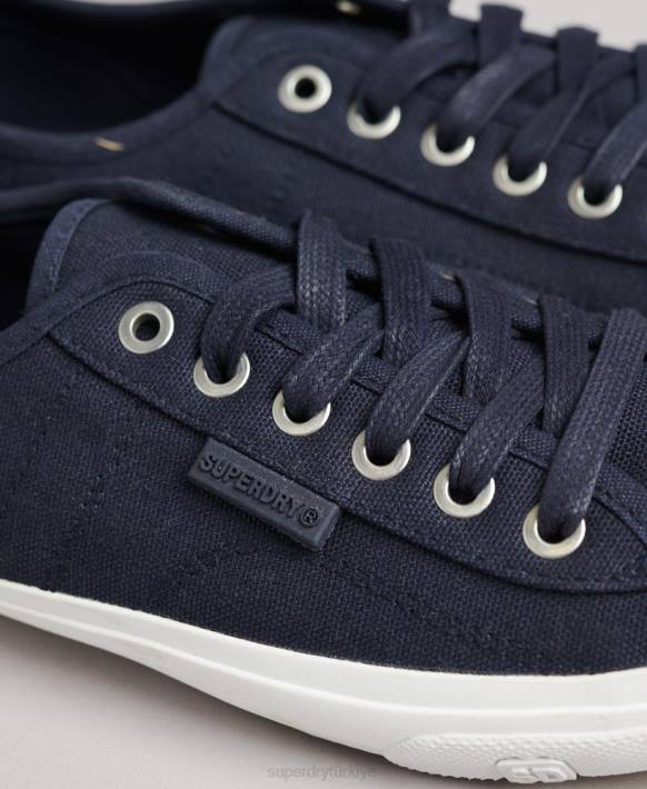 kadınlar Superdry Donanma düşük pro klasik spor ayakkabı NNTB4358