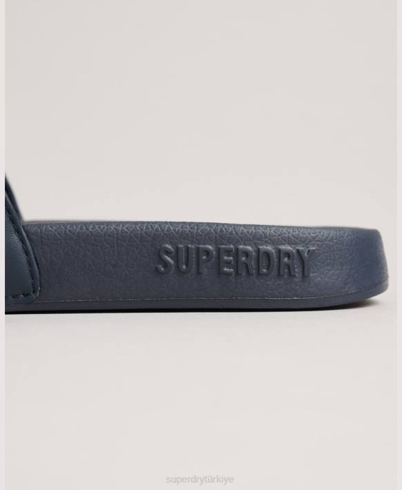 kadınlar Superdry Donanma kod çekirdek havuzu kaydırıcıları NNTB4359