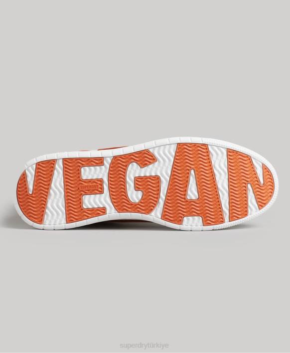 kadınlar Superdry bej vintage vegan sepet yüksek top eğitmenler NNTB6730
