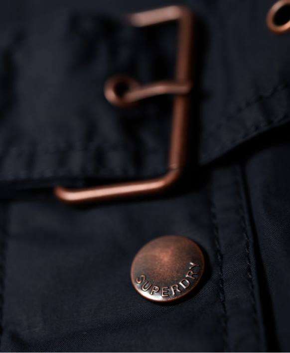 kadınlar Superdry Donanma dört cepli deneme ceketi NNTB3860