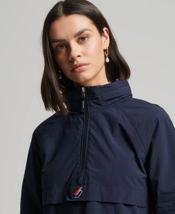 kadınlar Superdry Donanma kod temel grafik yükü NNTB5581