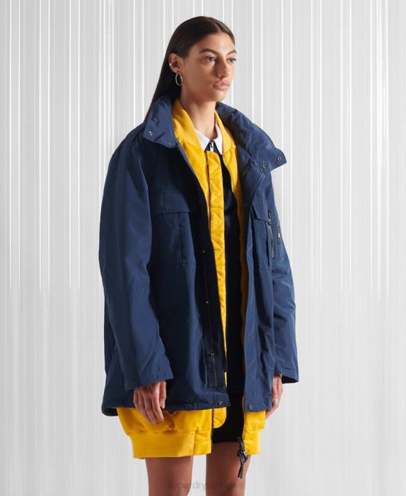 kadınlar Superdry Donanma sınırlı sayıda sdx new york çift ceket NNTB4763
