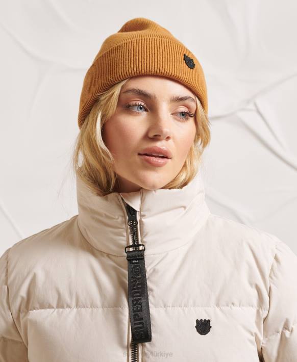 kadınlar Superdry açık gri yama-no-kami şişme mont NNTB5730