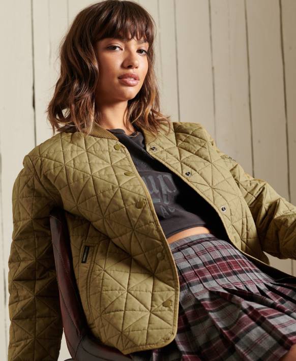 kadınlar Superdry bronzlaşmak astar ceket NNTB5732