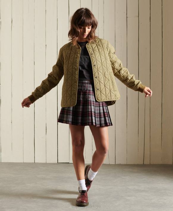 kadınlar Superdry bronzlaşmak astar ceket NNTB5732