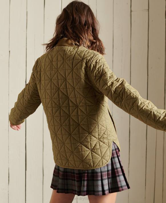 kadınlar Superdry bronzlaşmak astar ceket NNTB5732