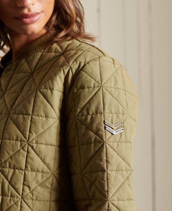 kadınlar Superdry bronzlaşmak astar ceket NNTB5732