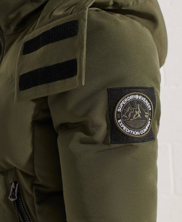 kadınlar Superdry haki kod everest bomber ceket NNTB5613